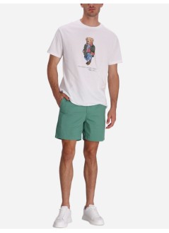 polo ralph lauren pantalon corto hombre cfprepsters-flat-short - 710644995060 seafoam