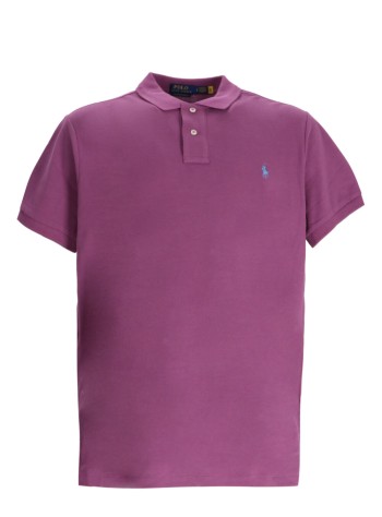 polo ralph lauren polo hombre sskccmslm1-short sleeve-knit - 710680784409 tea rose c7540