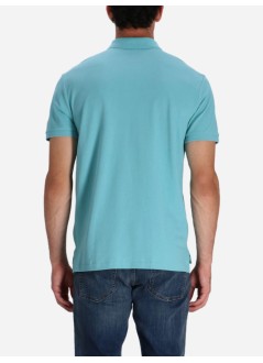 polo ralph lauren polo hombre sskccmslm1-short sleeve-knit - 710680784407 deep seafoam c7540