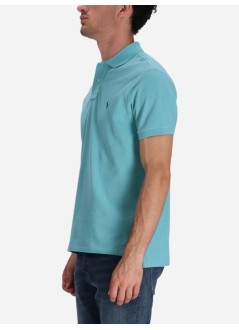 polo ralph lauren polo hombre sskccmslm1-short sleeve-knit - 710680784407 deep seafoam c7540