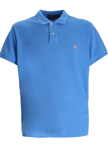 polo ralph lauren polo hombre sskccmslm1-short sleeve-knit - 710680784406 blue orbit c2113