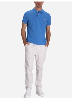 polo ralph lauren polo mansskccmslm1-short sleeve-knit - 710680784406 blue orbit c2113