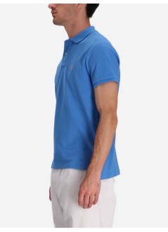 polo ralph lauren polo mansskccmslm1-short sleeve-knit - 710680784406 blue orbit c2113