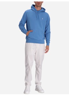 polo ralph lauren sweater manlspohoodm2-long sleevesweatshirt - 710916690024 blue orbit