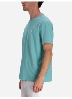 polo ralph lauren camiseta hombre sscnm6-short sleeve-t-shirt - 710916698020 deep seafoam