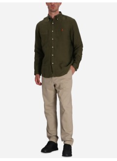 polo ralph lauren pant  mancfprepsterp-flat front - 710944490005 khaki tan