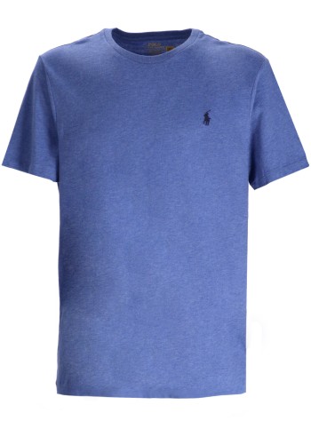 polo ralph lauren camiseta hombre sscncmslm2-short sleeve-t-shirt - 710671438393 faded royal heather c7941