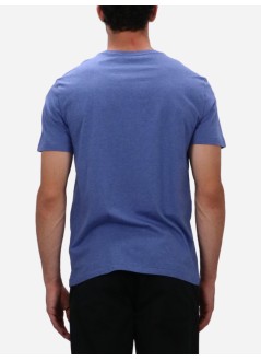 polo ralph lauren t-shirt mansscncmslm2-short sleeve-t-shirt - 710671438393 faded royal heather c7941