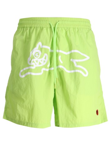 icecream cargo manrunning dog swim short - ic24433 lime green