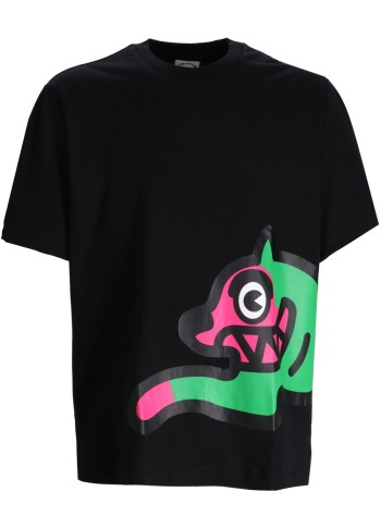 icecream t-shirt manjumbo running dog t-shirt - ic24458 black
