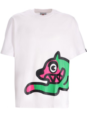 icecream t-shirt manjumbo running dog t-shirt - ic24458 white