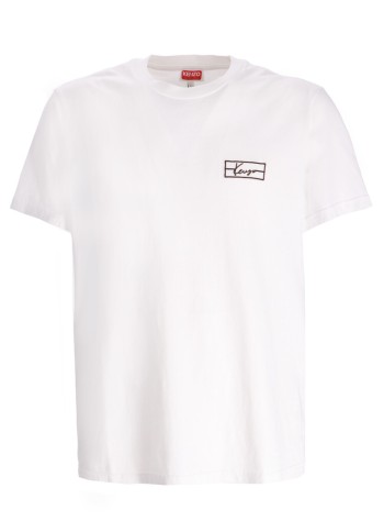 Kenzo Weave Embroidered Slim Tshirt
