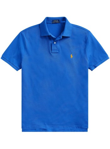 polo ralph lauren polo hombre sskccmslm1-short sleeve-knit - 710782592011 new iris blue c2427