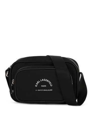 karl lagerfeld crossbody mank/rsg nylon ew crossbody - a1m30101 999
