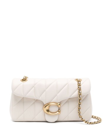 coach crossbody mujer quilted tabby shoulder bag 26 with chain - cp150 b4 ha