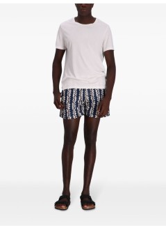 oas bermuda hombre blue scribble swim shorts - 5001306 blue