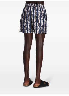 oas bermuda hombre blue scribble swim shorts - 5001306 blue