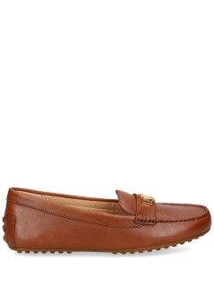 polo ralph lauren casual mujer barnsbury flats driver - 802925635002 deep saddle tan
