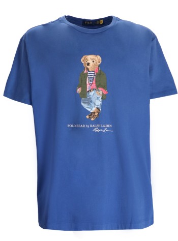 polo ralph lauren camiseta hombre sscnclsm9-short sleeve-t-shirt - 710958193001 cr24 nw iris blu sw explr bear