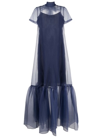 staud vestido mujer calluna dress - 1667607s nvy