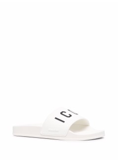 dsquared beach manslide sandals - ffm002317203516 1062