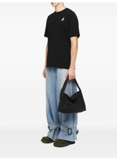 jw anderson t-shirt mananchor embroidery t-shirt - jt0257pg1510 999