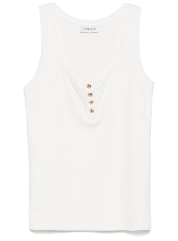 anine bing top womanalessia tank - a0810316ivy26 ivory