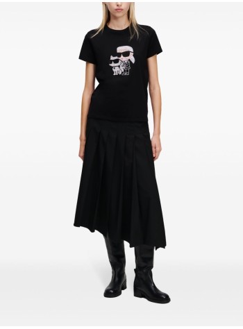 karl lagerfeld top mujer ikon rs duo t shirt - a1w17131 999 2