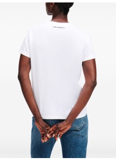 karl lagerfeld top mujer ikon rs duo t shirt - a1w17131 100