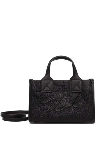 karl lagerfeld crossbody womank skuare sm tote grainy - a1w30043 999
