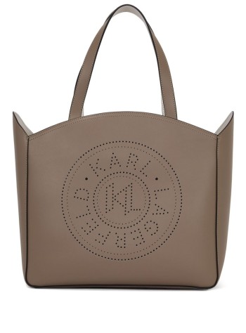 karl lagerfeld handbag womank circle md tote perforated - a1w30060 1ku
