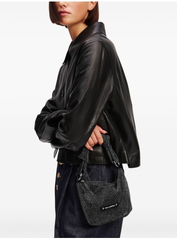 karl lagerfeld crossbody mujer k soiree knotted shb crystal - a1w30449 999 2
