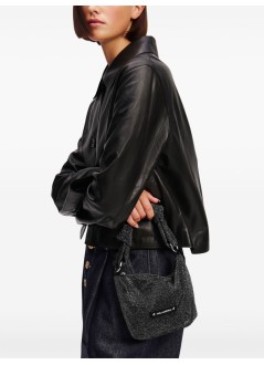 karl lagerfeld crossbody mujer k soiree knotted shb crystal - a1w30449 999