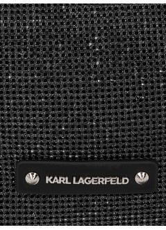karl lagerfeld crossbody mujer k soiree knotted shb crystal - a1w30449 999
