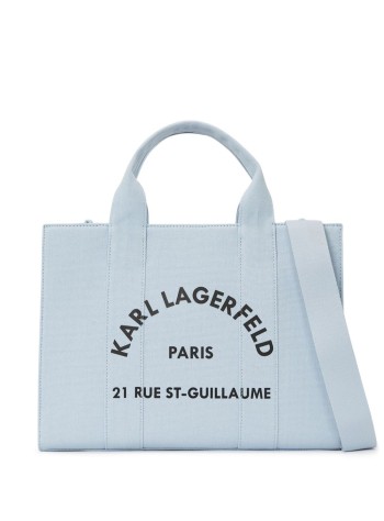 karl lagerfeld crossbody womank rsg square medium tote - a1w50010 1kz
