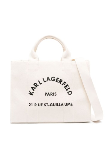 karl lagerfeld crossbody womanrsg square medium tote - 240w3892 106