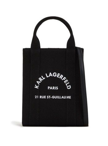 karl lagerfeld crossbody womank rsg square small tote - a1w50039 999