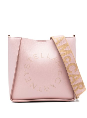 stella mccartney crossbody womanmini crossbody bag embossed grainy mat w/studded logo - 700073wp0234 5752