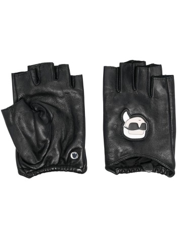 karl lagerfeld gloves womank/ikonik 2.0 fingerless glove - 230w3601 999