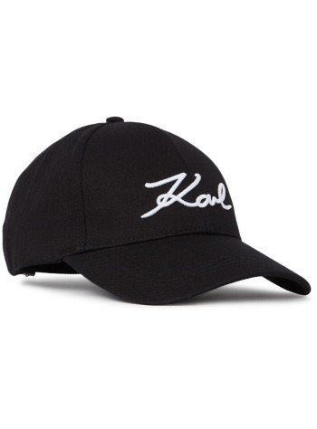 karl lagerfeld cap womank signature cap - a1w33069 999