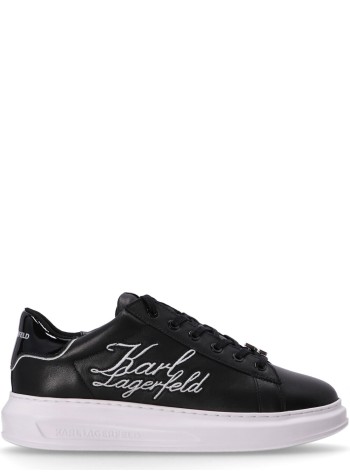 karl lagerfeld sneaker mankapri mens signia scroll lo - kl52510s 000