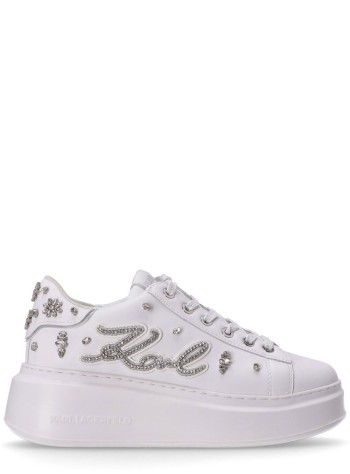karl lagerfeld sneaker womananakapri florastone karl patch - kl63525 01s