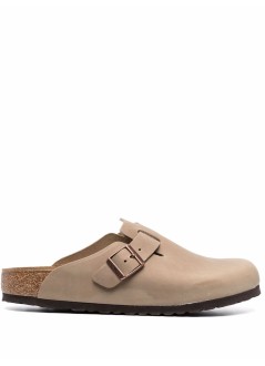 birkenstock zueco hombre boston leoi - 960811 tabacco brown