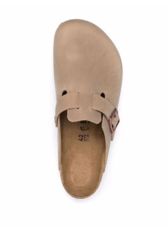 birkenstock zueco hombre boston leoi - 960811 tabacco brown