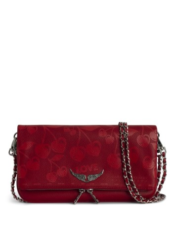 zadig & voltaire crossbody mujer rock cherry - lwba03904 648