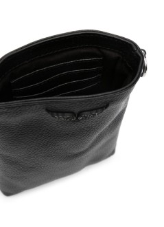 zadig & voltaire tecnologia mujer rock phone pouch grained leath - lwsg01193 1