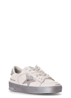 golden goose sneaker womanstardan leather upper laminated star and heel - gwf00128f00218780185 80185