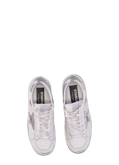 golden goose sneaker womanstardan leather upper laminated star and heel - gwf00128f00218780185 80185