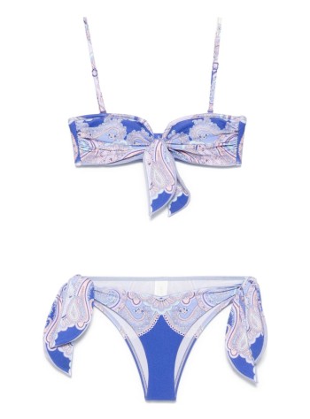 zimmermann bikini 2piezas mujer maxine scarf tie bikini - 3064wrs254 copa