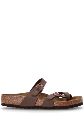 birkenstock flat shoe womanmayari bfbc - 71061 mocca